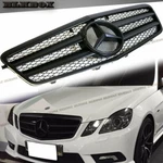 Fit Bz 10-13 W212 E-sedan Front Bumper Replaced Grille- All Matte Black Look. Fixed Price $236.88.