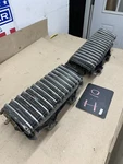 1967 1968 Mercury Cougar Headlight Hide Away Door Grille Used Chrome Oem. Fixed Price $299.99.