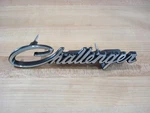 Nos Mopar 1972-4 Dodge "challenger" Front Grille Nameplate Nice!!!!. Fixed Price $124.95.