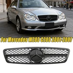 Front Grille W/star For 2001-2007 Mercedes-benz W203 C230 C280 C320 Upper. Fixed Price $76.88.