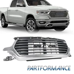 Fit 2019-2022 2023 2024 Dodge Ram 1500 Chrome Front Bumper Grille Oe Style. Fixed Price $428.80.