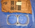 Nos Mopar 1974 Dodge Coronet 4-DOOR Sedan Wagon Left Headlamp Bezel # 3691283. Fixed Price $49.95.