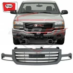 New For Front Grille Assembly Gray 2003-2007 Gmc Sierra 1500 Pickup GM1200476. Fixed Price $155.96.