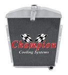Ar Champion Row Radiator, Shroud And 2 13" Fans For 1946 Oldsmobile Series 60. Fixed Price $643.77.