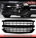 Gloss Black Front Grille For 2016-18 Chevrolet Silverado 1500 Z71 High Country. Fixed Price $150.00.