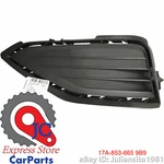 17A853665 9B9 Volkswagen Genuine Oem Jetta Left Cooling Air Grill Vent. Fixed Price $33.18.