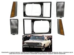 1978-79 Malibu Camino Headlight Bezel Marker Lens Turn Signal Lamp Set. Fixed Price $309.95.