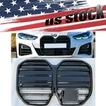 Us Stock-dual Line Abs Black Front Kidney Grille Fits For Bmw G26 I4 2022-2024. Fixed Price $184.01.