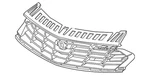 Genuine Gm Front Upper Grille 84112274. Fixed Price $426.79.