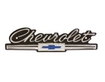 Chevy Impala Bel Air Biscayne Front Grille Chevrolet Emblem Script 1966. Fixed Price $59.50.