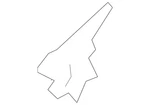 Genuine Ford Cowl Side Panel KB3Z21018A16A. Fixed Price $22.30.