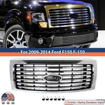 Fits Ford F-150 F150 2009-2014 Harley-davidson Style Chrome Front Bumper Grille. Fixed Price $227.99.