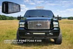 05-07 Ford F250 F350 Sd Harley Davidson Style Black Chrome Billet Grille. Fixed Price $189.99.