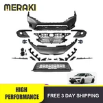 For 2022-2024 Honda Civic Usa Built Front Bumper Cover Grille Kit W/ Fog Lights. Fixed Price $378.39.