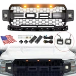 Grille Ford F150 2018 2019 2020 Raptor Style Upper Bumper W/led+letter. Fixed Price $159.99.