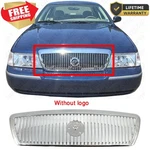 For 2003-2005 Front New Bumper Grille Chrome Mercury Grand Marquis Plastic. Fixed Price $85.90.