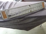 1976-1978 Nova Chrome Radiator Grill Screen Panel With Park Lights-lamps-emblem. Fixed Price $95.00.