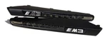 Mono Emblem Black Fender Grille + Led White Smoke Side Markers For 08-13 Bmw M3. Fixed Price $69.95.