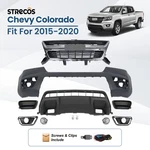 For 2015-2020 Chevy Colorado Front Bumper Cover Grille Assembly Kit W/ Fog Light. Fixed Price $349.00.