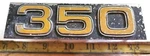 (1) Chevy Gm 350 Grille 70'S Emblem Decal 343991 (1273). Fixed Price $28.00.