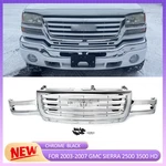 Chrome Front Grille Assembly For 2003-2007 Gmc Sierra 2500 3500 Hd 19130795 New. Fixed Price $206.99.
