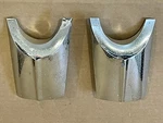 1953 Mercury Chrome Front Bumper Guard Extensions Set Of BG-17944-A BG-17945-A. Fixed Price $29.95.