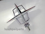 Rare Nos Hood Ornament Lincoln Continental Convertible Cabriolet Coupe Sedan 462. Fixed Price $359.28.