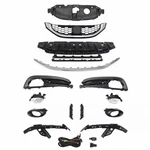 14PC Bumper Grille Mesh Fog Lamps Headlamp Bracket Kit For Civic Sedan 2013-2015. Fixed Price $108.99.