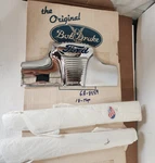 Bob Drake 6A-8259, 6A-8170/1-K 1947-48 Upper Grill Molding. Fixed Price $400.00.