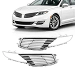 Chrome Left & Right Radiator Grille For 2013-2016 Lincoln Mkz #DP5Z8201BA. Fixed Price $235.00.