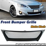 Matte Front Grille Kit For Lexus IS250 IS350 2011-2013.6TH 2012 Sport 1X. Fixed Price $130.85.