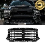 New Diamond Black Front Bumper Upper Grille For 2019-2024 Ram 2500 3500 Longhorn. Fixed Price $354.99.