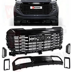 Front Bumper Grill & Lower Black For 2022-2025 Gmc Sierra 1500 W/air Duct. Fixed Price $264.00.
