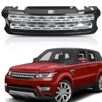 Mesh Center Grille Black & Silver Fit Range Rover Sport 14-17 LR054766 LR044120. Fixed Price $74.20.