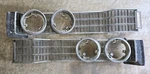 1969 Oem Chrysler New Yorker Complete Grille Right & Left W/ Hl Brackets. Fixed Price $150.00.