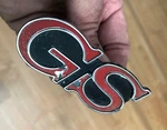 1967 (68? 69? ) 400 "oem" Grill "gs" Script Emblem BADGE-1376819 Buick A-body. Fixed Price $17.90.
