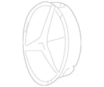 Genuine Mercedes-benz Emblem Support 207-888-02-60. Fixed Price $58.90.