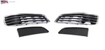 Replacement For 2011-14 A8 Front Bumper Cover Side Grille Bezel Insert 4PC Set. Fixed Price $129.00.