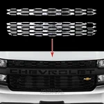 2019-2021 Chevy Silverado 1500 Chrome Snap On Grille Overlay Covers. Fixed Price $189.99.