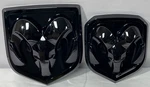 Dodge Ram 1500 2500 Front/rear Grille Glossy Black Adhesive Emblem. Fixed Price $33.99.