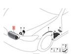 New Bmw 6M Gt G32 Front Left Bumper Grill Sport 51117415215 Genuine. Fixed Price $194.70.