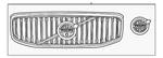 Genuine Volvo Upper Grille 32368147. Fixed Price $581.12.