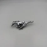Vintage Chrome Ford Mustang Emblem Americana DIZB-8216-A. Fixed Price $25.00.