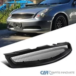 Fit 03-07 Infiniti G35 2DR Coupe Black Abs Front Hood Mesh Style Grille. Fixed Price $75.95.