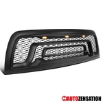 Fit 2010-2018 Dodge Ram 2500 3500 Mesh Style Bumper Hood Grille W/ Led Signal. Fixed Price $153.21.