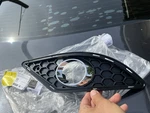 2007-2009 Mercedes-benz W221 S550 S600 S400 S350 Bumper Mesh Grille Fog Light. Fixed Price $94.00.