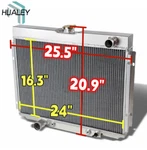 3 Row Radiator 1967-1970 Ford Mustang COUGAR/XR7/FALCON/FAIRLANE/RANCHERO V8. Fixed Price $109.99.