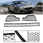 3PCS Fit 2014-2017 Maserati Ghibli New Front Bumper Lower Set Grille Guard. Fixed Price $26.99.