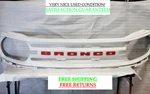 2021-2023 Ford Bronco Front Upper Grille Nice Oem. Fixed Price $499.99.
