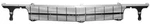 Chevy Chevelle, Camino Standard Grille With Molding Holes 1969. Fixed Price $245.85.